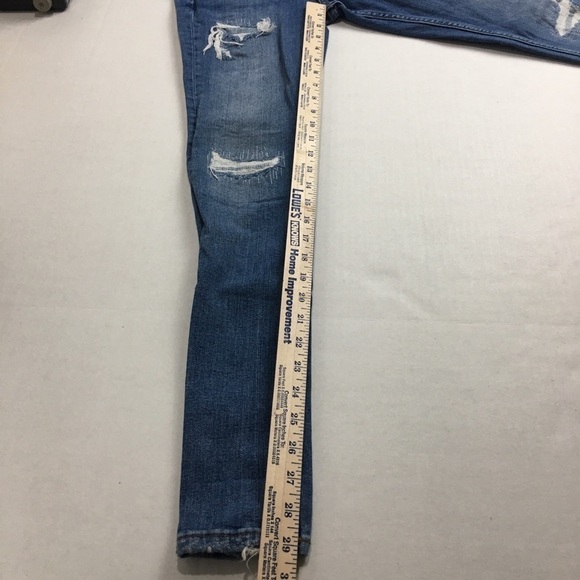 & Denim Skinny Coupe Moulante Jeans - Picture 8 of 10